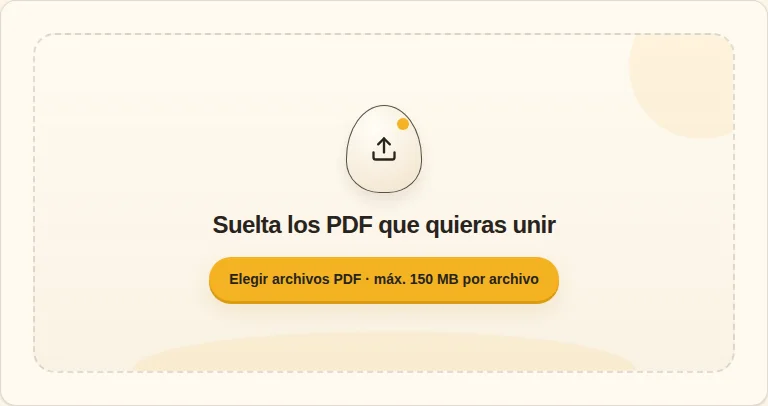 Elegir los PDF. Elegir archivos PDF