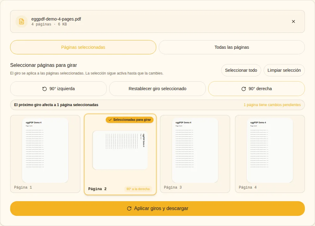 Girar izquierda o derecha. 90° izquierda / 90° derecha